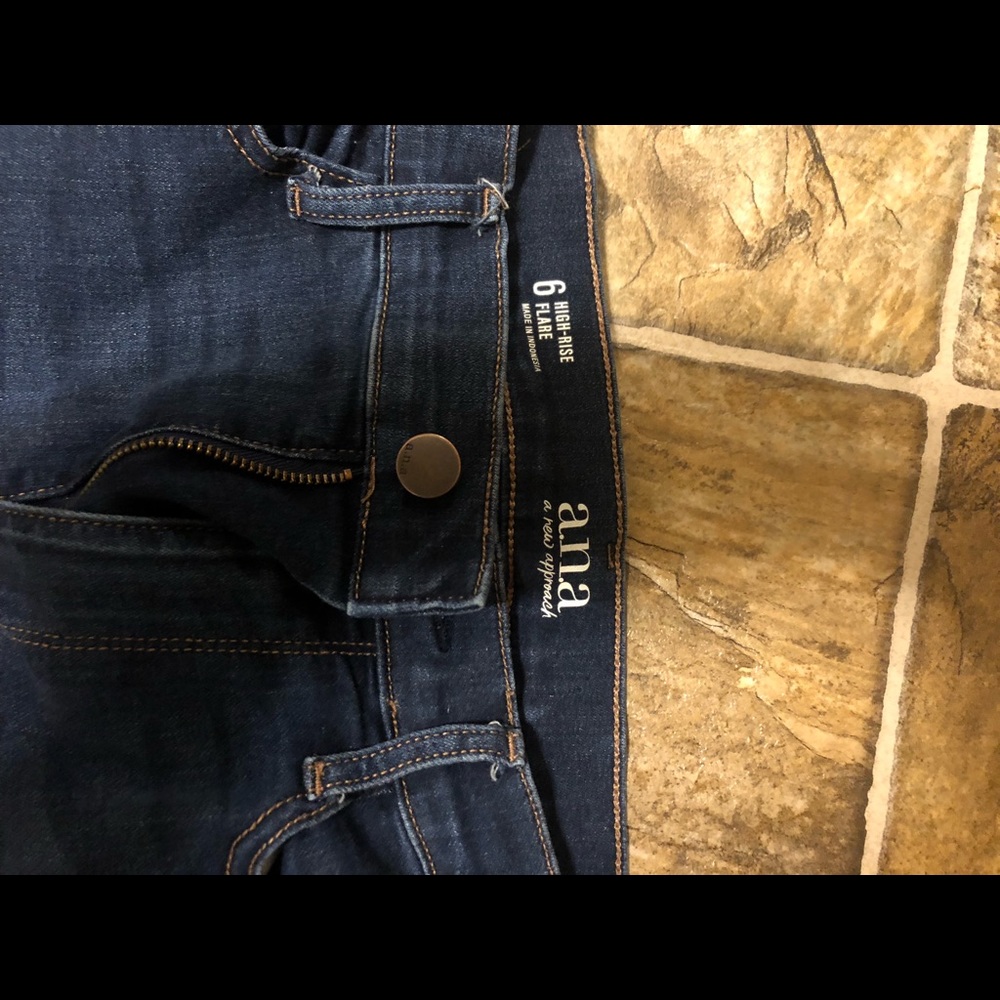 Ana flare leg jeans size 6